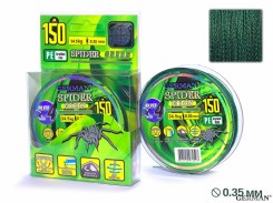  Плетенка SPIDER-GREEN 150m 0.35мм