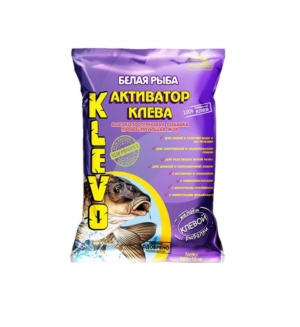 Активатор клева KLEVO "БЕЛАЯ РЫБА" МЕД 900 г