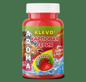 Ароматизатор KLEVO концентр.Карповая серия КЛУБНИКА 250мл