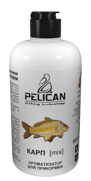 Ароматизатор PELICAN "КАРП МИКС УНИВЕРСАЛЬНЫЙ" 500мл