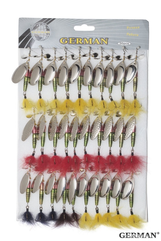 Блесна 5185 вертушка турбина стример уп.30шт