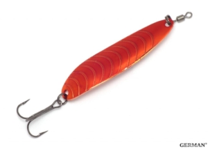 Блесна колеб. латунь 5940 / 13 гр / RED цвет