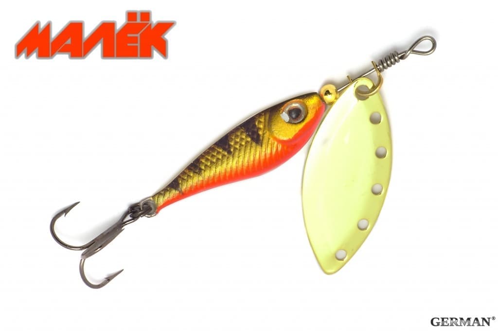 Блесна "Малёк" 3501-120 / 12 гр / 168 цвет