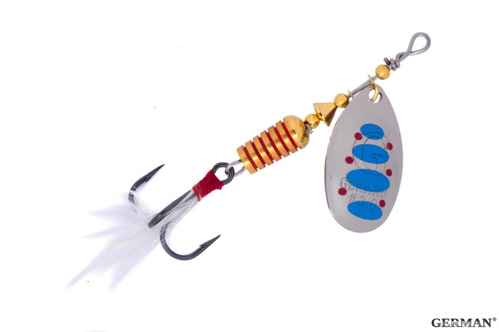 Блесна вращ. латунь 5128 / 10 гр / BV032 цвет