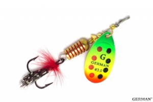 Блесна вращ. латунь 5128 / 10 гр / BV049 цвет