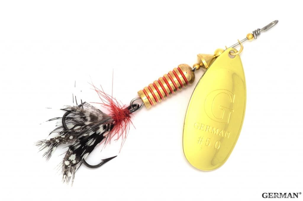 Блесна вращ. латунь 5128 / 18 гр / G116 цвет