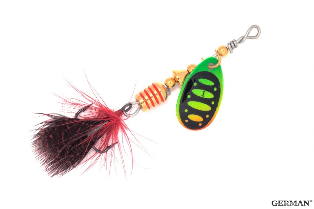 Блесна вращ. латунь 5128 / 4 гр / BV080 цвет