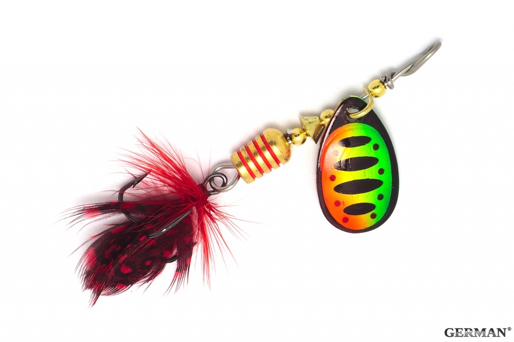 Блесна вращ. латунь 5128 / 4 гр / G3 цвет