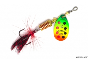 Блесна вращ. латунь 5128 / 7 гр / G6 цвет