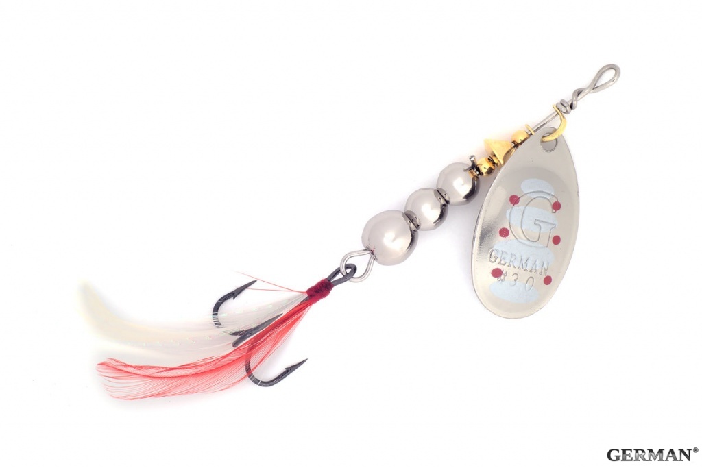 Блесна вращ. латунь VRD168-3 / 11 гр / BV028 цвет