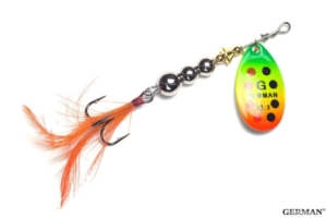 Блесна вращ. латунь VRD168-3 / 11 гр / BV049 цвет