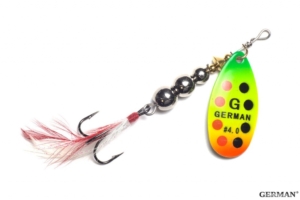 Блесна вращ. латунь VRD168-4 / 15 гр / BV049 цвет