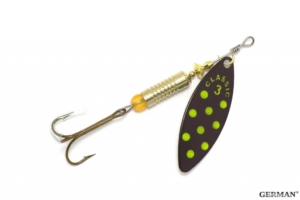 Блесна вращающаяся 5100-3 / 10 гр / 11 цвет уп.5шт