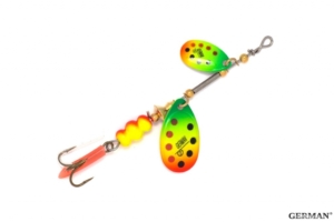 Блесна вращающаяся VRD117-2 / 6 гр / BV049 цвет уп.5шт