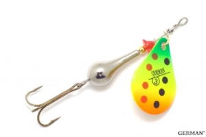 Блесна вращающаяся VRD180-3 / 12 гр / BV049 цвет уп.5шт