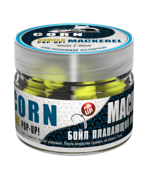 Бойл насадочный плавающий Double Pop-Up 14мм Corn/Mackerel (Кукуруза/Макрель) 90мл