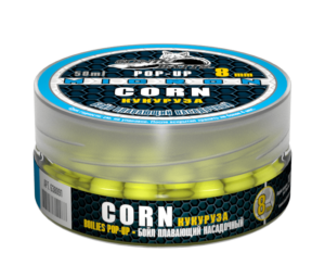 Бойл насадочный плавающий Micron Pop-Up 8мм Corn (Кукуруза) 50мл