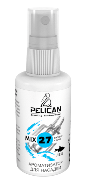 Дип-Спрей PELICAN "MIX 27 ЛЕЩ-БИСКВИТ+КОФЕ" 50мл