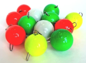 Груз Marlin's Чебурашка  разборная 10гр зеленая уп.5шт