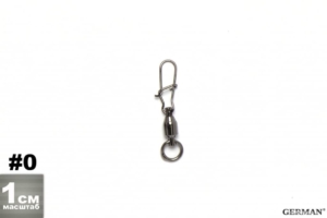 Карабин GERMAN "НА ПОДШИПНИКЕ" №0  уп.250шт