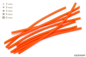 Кембрик Силиконовый 5мм /Оранжевый/