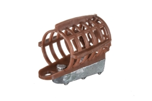 Кормушка "С Грунтозацепом" Свинец/Пластик  70гр