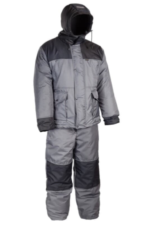 КОСТЮМ ПОЛЮС V,ЦВ.СЕРЫЙ-ЧЕРНЫЙ, Р.56-58