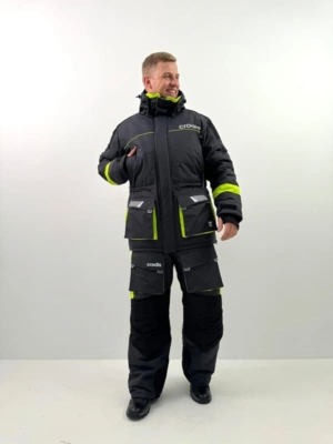 Костюм зимний Грант цв.Зеленый/Графит р.56-58/182-188