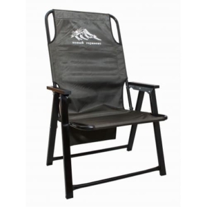 Кресло-шезлонг "ЭГОИСТ" ШЭС-01 Сталь Хаки