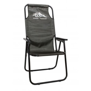 Кресло-шезлонг "LONG" ШЛС-01 Сталь Хаки