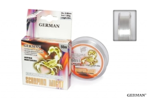 ЛЕСКА SCORPION   50m ФЛЮОР. ПОКРЫТИЕ 0.20мм