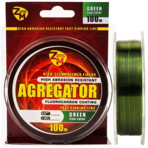 Леска ZM  AGREGATOR 0.261 100m Зеленая