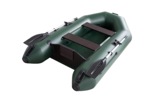 Лодка Муссон 2400 (Без привала. Без-слани) цв.Зеленый