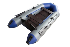 Лодка Муссон 2800 (+Слань-книжка) цв.Серо-Синий
