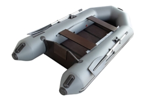 Лодка Муссон 2800 (+Слань-Книжка) цв.Серый