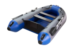 Лодка Муссон 2900 (Без-привала. Без-слани) цв.Серо-Синий