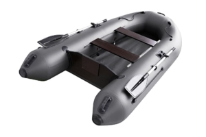 Лодка Муссон 2900 (Без-привала. Без-слани) цв.Серый