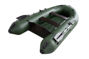 Лодка Муссон 2900 (Без-привала. Без-слани) цв.Зеленый