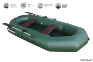 Лодка "German" 280 M2 Зеленый