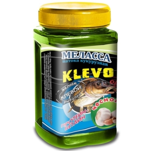 Меласса кукурузная+бетаин KLEVO сладкая, зеленая ЧЕСНОК 700г
