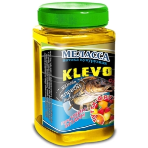 Меласса кукурузная+бетаин KLEVO сладкая, желтая ТУТТИ-ФРУТТИ 700г