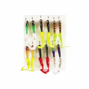 Микробалансир "MURENA" Набор 064 с виброхвостом уп.12шт