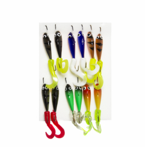 Микробалансир "MURENA" Набор 065 с виброхвостом уп.12шт