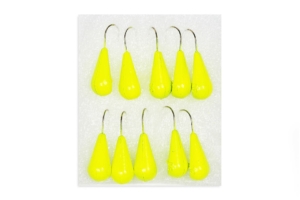 Мормышка "Судаковая"20гр цв.Лимон Флуор уп.10шт