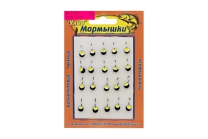 Мормышка  "Вольфрам" ДРОБЬ Ø6-2.0гр цвет.12 уп.20шт