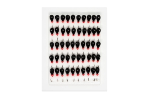 Мормышка "Вольфрам" К Ø5 ЭО ЧЁРНЫЕ уп.50шт