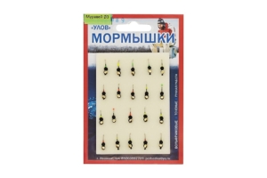 Мормышка  "Вольфрам" МУРАВЕЙ Ø3-0.6гр цвет.89 уп.20шт