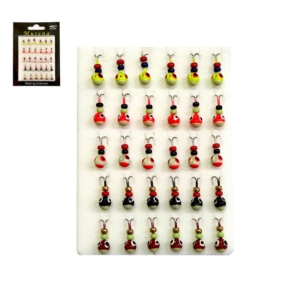 Мормышка свинцовая "MURENA" Набор Коза краш. Ш.О.-5 уп.30шт