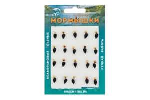 Мормышка Вольфрам Хрень капля Ø5-0.7гр уп.20шт арт:85,2