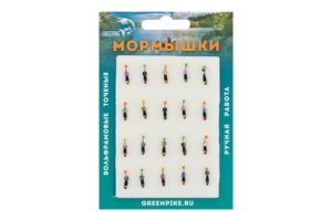 Мормышка Вольфрам Овсинка Ø2-0.3гр уп.20шт арт:182